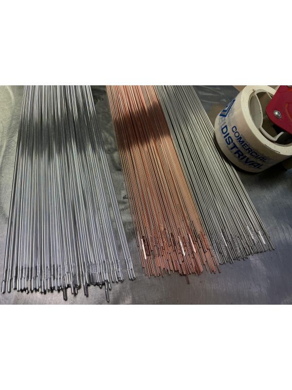 ???? Pack varillas TIG + tungstenos ???? Aluminio, Inoxidable y Acero (kit completo)