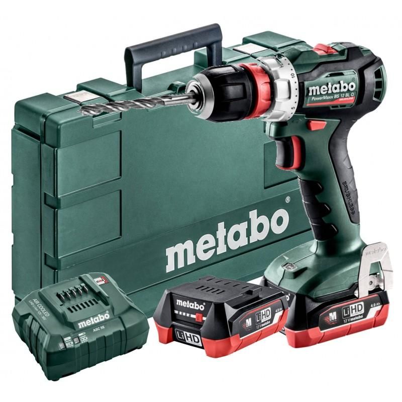 PowerMaxx BS 12 Taladro atornillador de batería de METABO