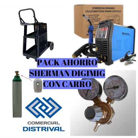 PACK AHORRO MULTIPROCESO SHERMAN DIGIMIG CON CARRO