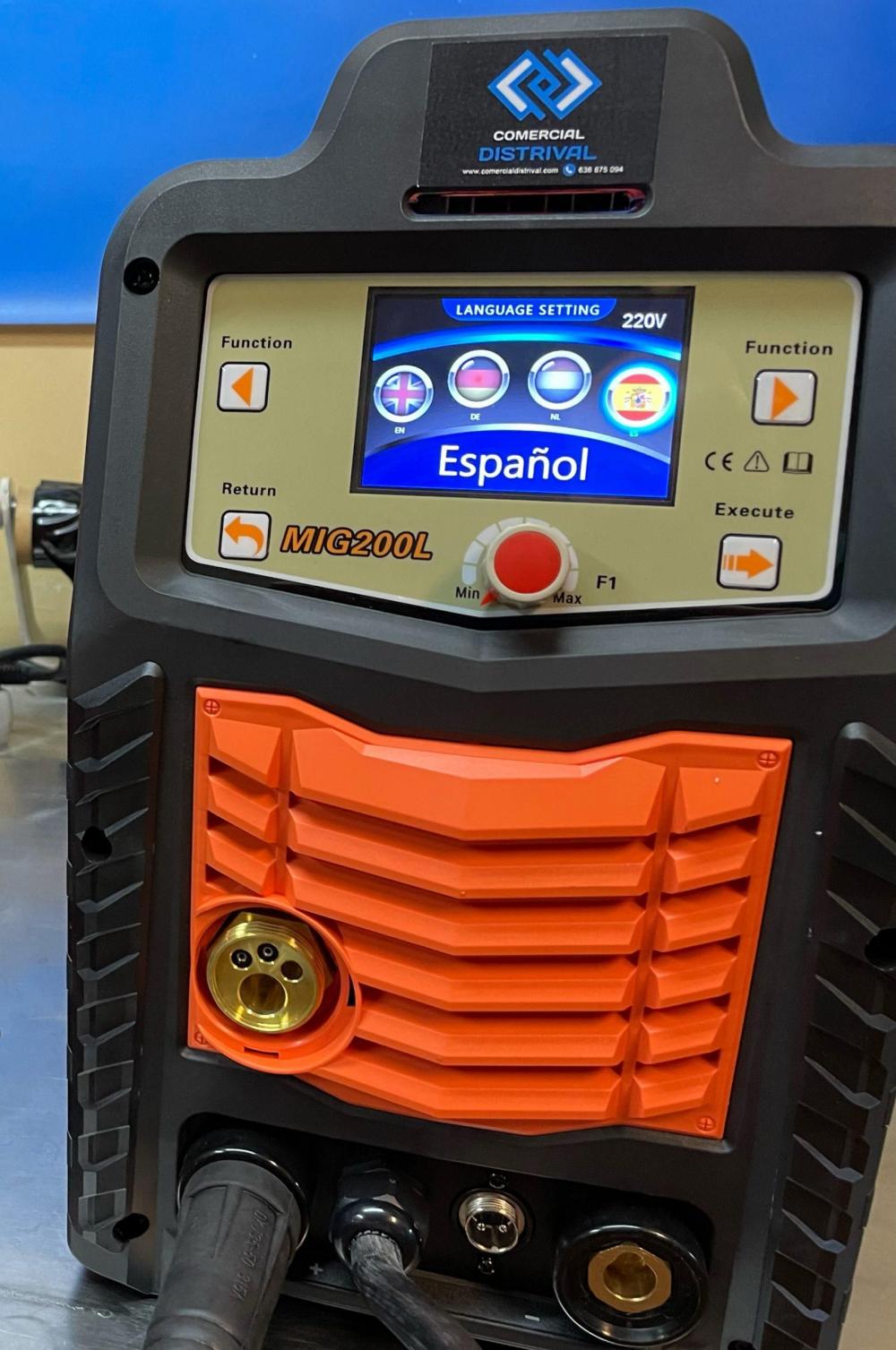 Soldadora MIG 200L ETW Double Pulse MIG/MAG TIG MMA 200A