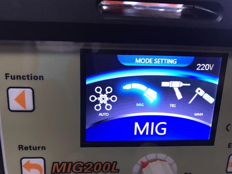 Soldadora MIG 200L ETW Double Pulse MIG/MAG TIG MMA 200A