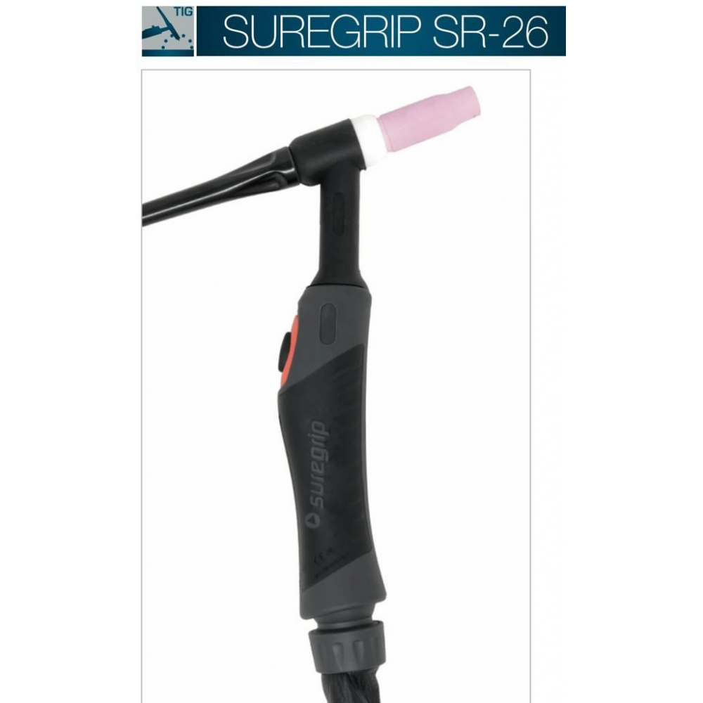 EMPUÑADURA TIG PARKER CON PULSADOR