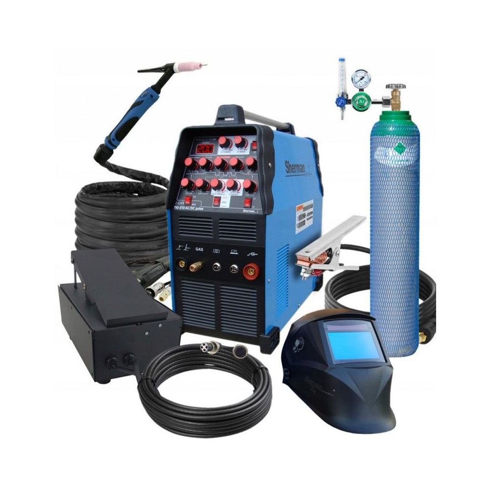 PACK AHORRO TIG AC DC 210 SHERMAN Nº 26