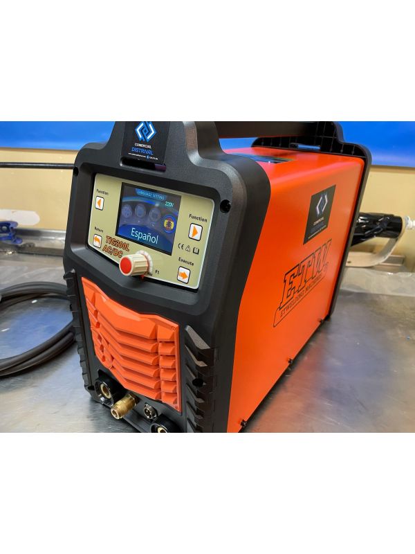 SOLDADOR TIG AC DC PROFESIONAL ETW + REFRIGERADOR Sherman WRC 300B