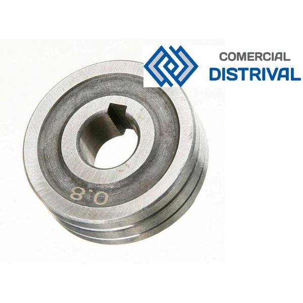 RODILLO ARRASTRE MIG 0,8 mm-1 mm U ALUMINIO