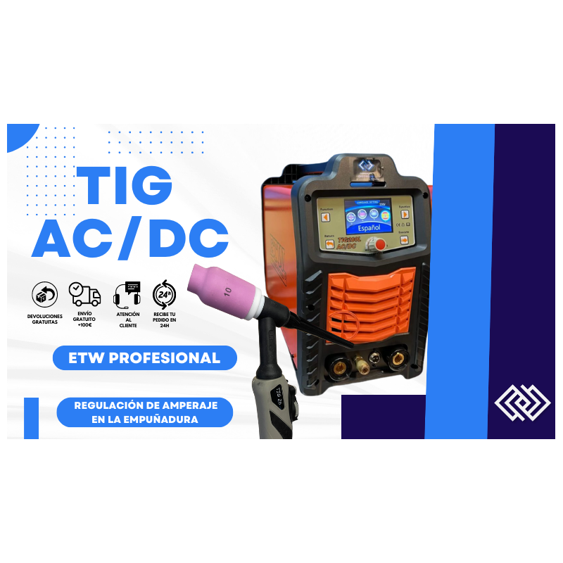 PACK AHORRO TIG AC DC 210P SHERMAN Nº 33