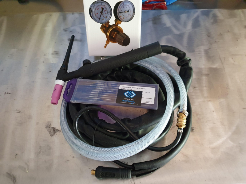 KIT PARA CONVERTIR TU INVERTER EN UNA SOLDADORA TIG(20L)
