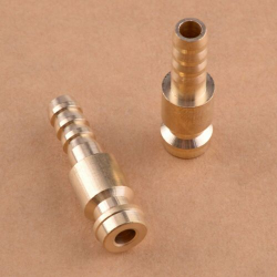 MACHO ENCHUFE RAPIDO GAS TUBO 6 MM CONECTOR (2 UNIDADES)