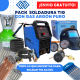 Pack Ahorro SHERMAN TIG AC/DC 200 GD +BOTELLA 20 L +MANOMETRO+MASCARA Y CONSUMIBLES