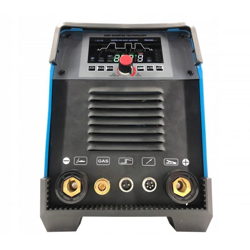 REACONDICIONADA Sherman DIGITIG 200AC/DC Multipro Soldador