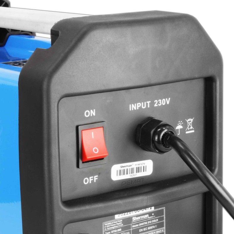SOLDADOR TIG DC SHERMAN DIGITIG 212