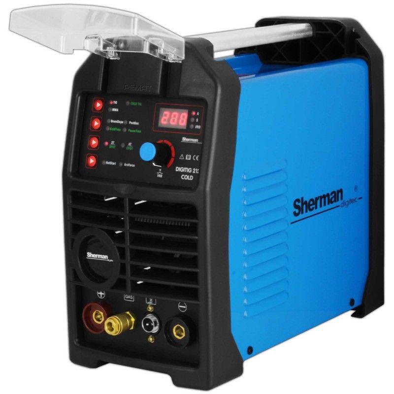 SOLDADOR TIG DC SHERMAN DIGITIG 212