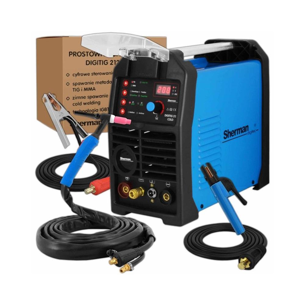 SOLDADOR TIG DC SHERMAN DIGITIG 212