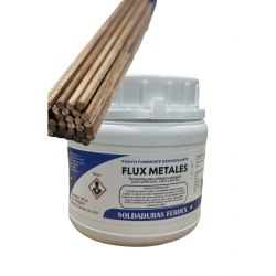 Polvo fundente y varillas para Soldadura de hierro con Autogena