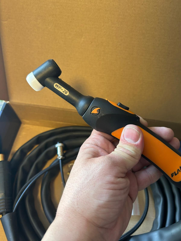 Antorcha WP-26 TIG 8 mts flame CONECTOR 2 pines