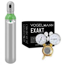 Botella 8L Argon/CO2 + Regulador Exakt Vogelmann