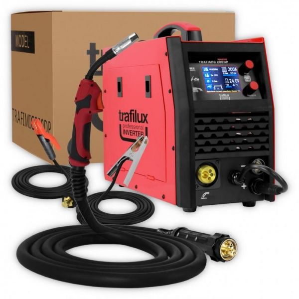 REACONDICIONADO Trafimig 200 Dual Puls Trafilux soldadora sinérgica con pulso