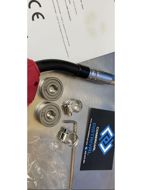 REACONDICIONADO Trafimig 200 Dual Puls Trafilux soldadora sinérgica con pulso