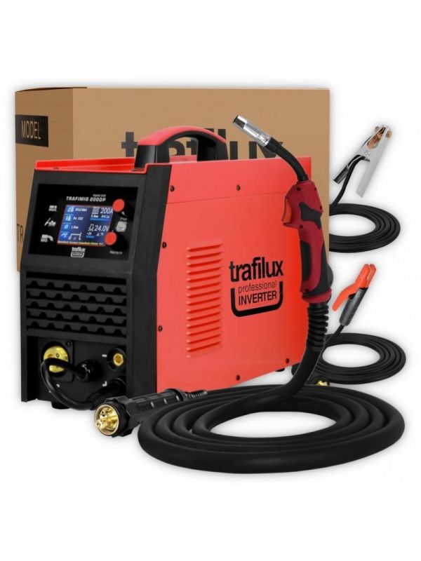 REACONDICIONADO Trafimig 200 Dual Puls Trafilux soldadora sinérgica con pulso