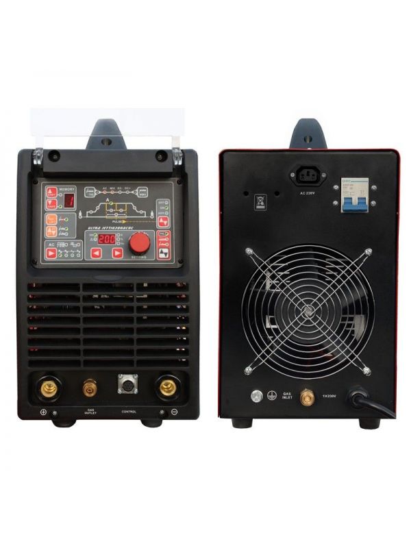 ULTRA JET TIG AC/DC 200 IGBT Welder Fantasy + antorcha Parker