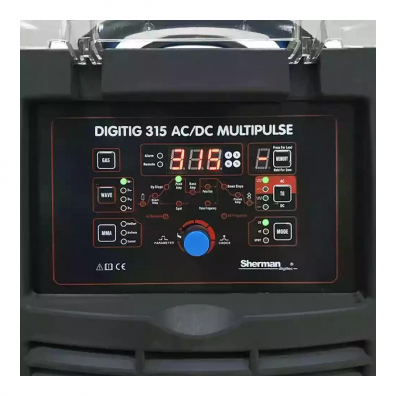 SHERMAN DIGITEC® DIGITIG 315 AC/DC MULTIPULSO