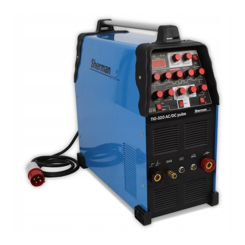 SOLDADOR TIG 320 PULSE AC / DC CON REFRIGERADOR