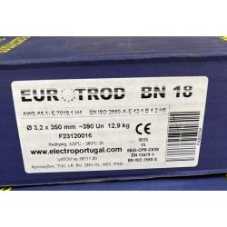 ELECTRODO BASICO EUROTROD E7018 (3,25 X 350) CAJA