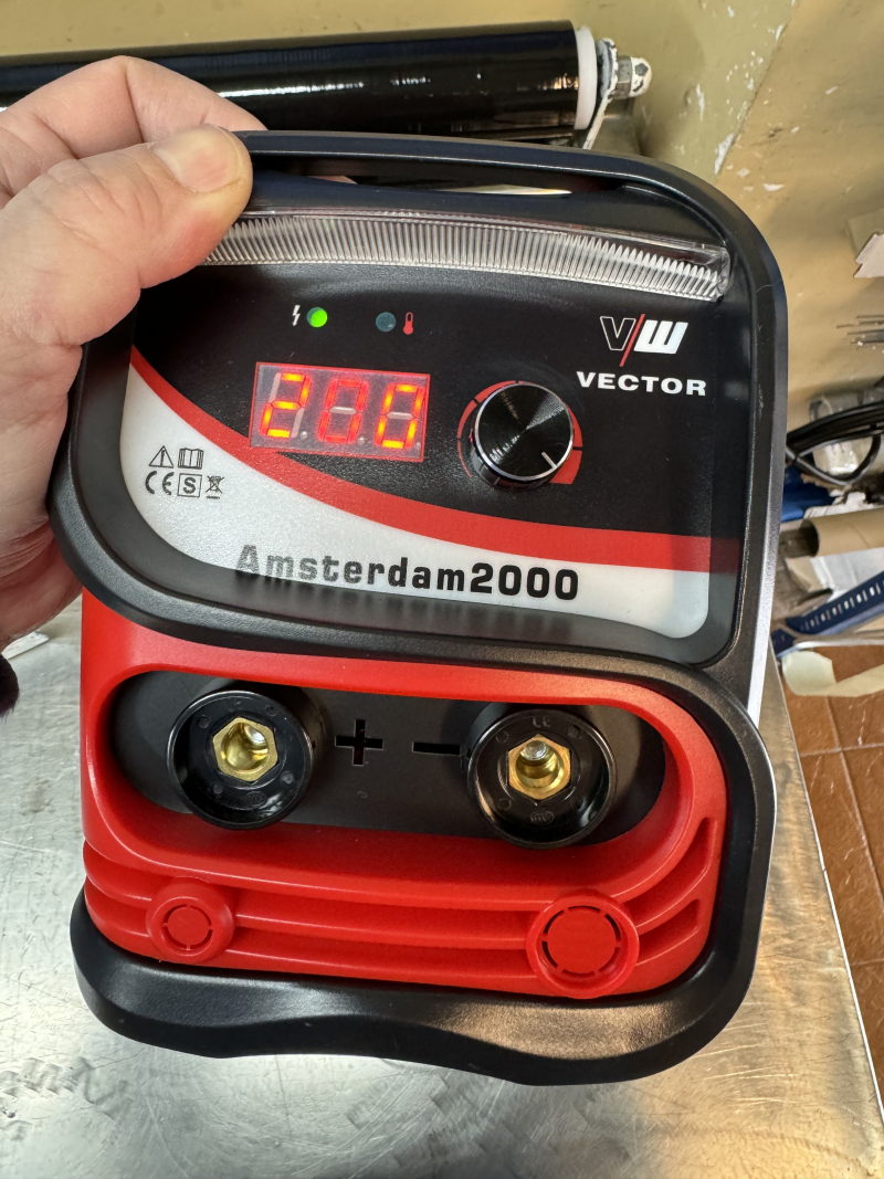 Soldadora de electrodo MMA 200A, IGBT Ámsterdam 2000