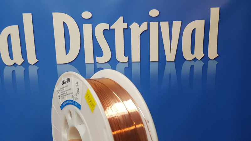 -Bobina de hilo ER70S-6 1,2 mm (5 kg) para soldadura MIG MAG