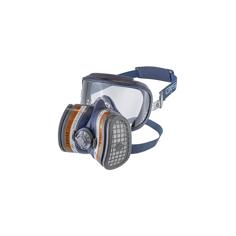 GVS SPR401 Semimáscara Elipse Integra con filtros A1P3 para gases orgánicos y partículas