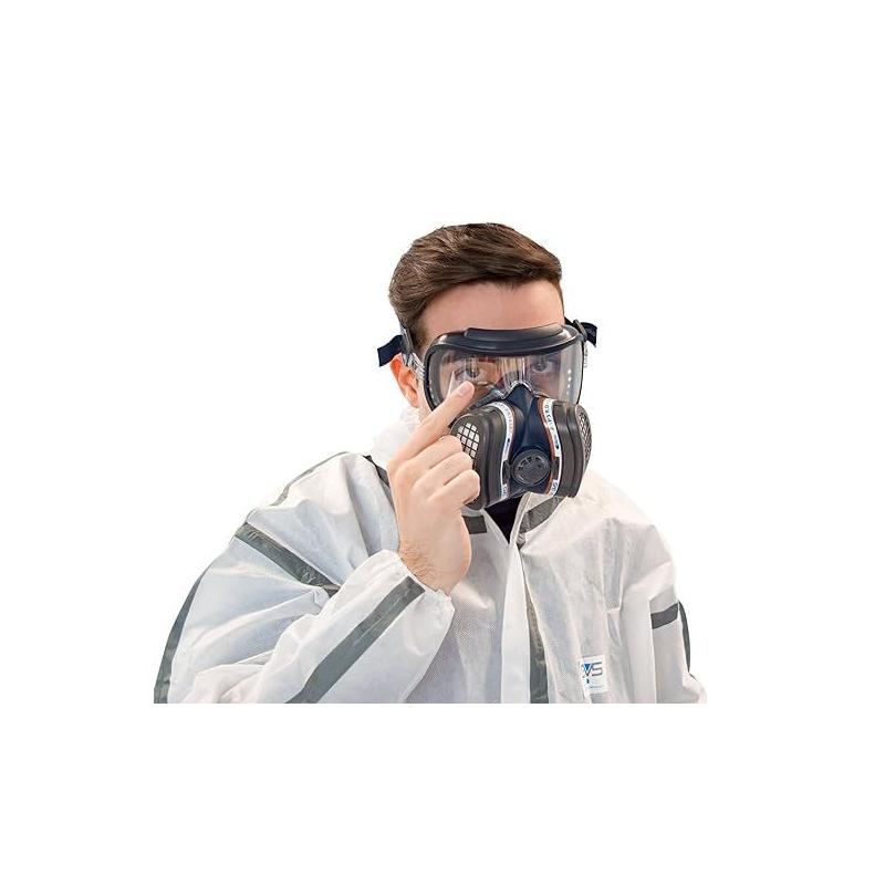GVS SPR401 Semimáscara Elipse Integra con filtros A1P3 para gases orgánicos y partículas