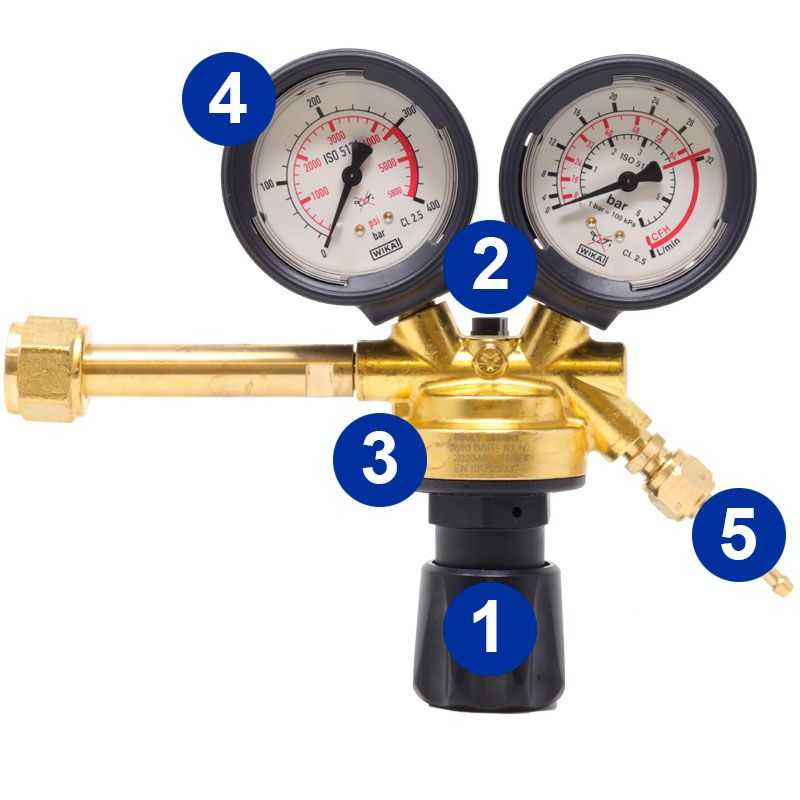 MANOREDUCTOR OXIGENO 200 BARES