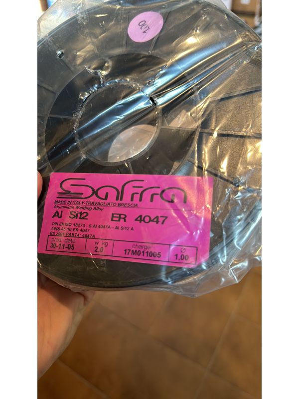 HILO ALUMINIO 1 mm (BOBINA 2 KG) ER 4047