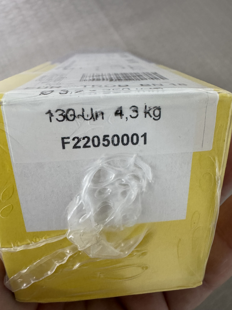 ELECTRODO BASICO 7018 CAJA 4,3 KG- 3,25 MM EUROTROD