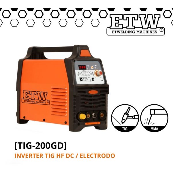 Soldador Tig 200 GD ETW PULSE