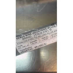 VARILLAS DE APORTACIÓN TIG ACERO INOXIDABLE 1 MM