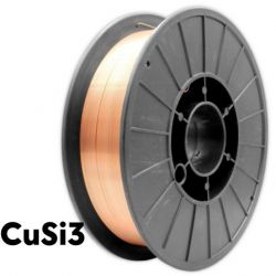 BOBINA DE HILO CuSi3 0,8 mm (5 kg) SAFRA