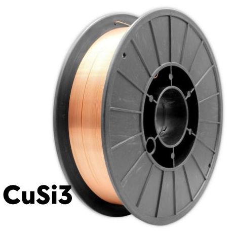 BOBINA DE HILO CuSi3 0,8 mm (5 kg)