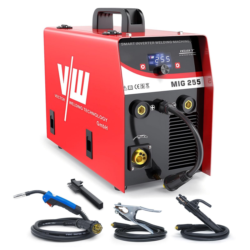 SOLDADOR MULTIPROCESO VECTOR MIG255 CON ANTORCHA TIG