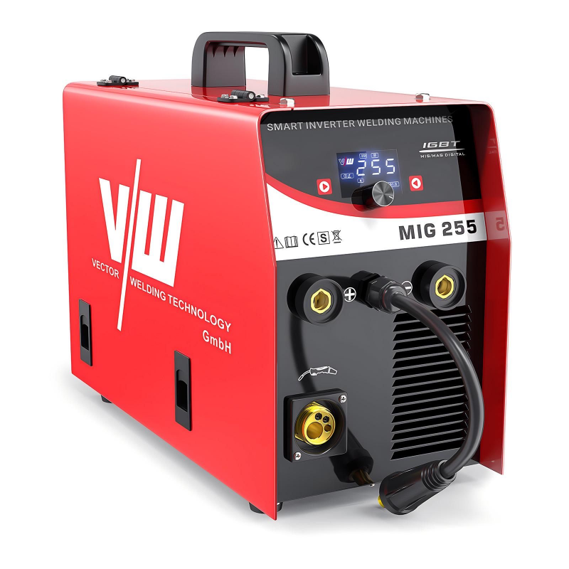 SOLDADOR MULTIPROCESO VECTOR MIG255 CON ANTORCHA TIG