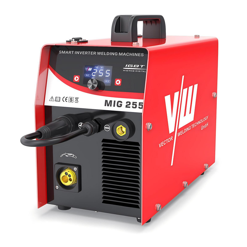 SOLDADOR MULTIPROCESO VECTOR MIG255 CON ANTORCHA TIG