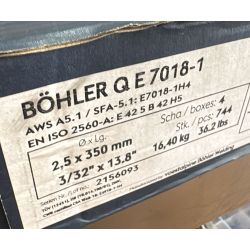 ELECTRODO BASICO BOHLER Q E 7018-2,5 MM
