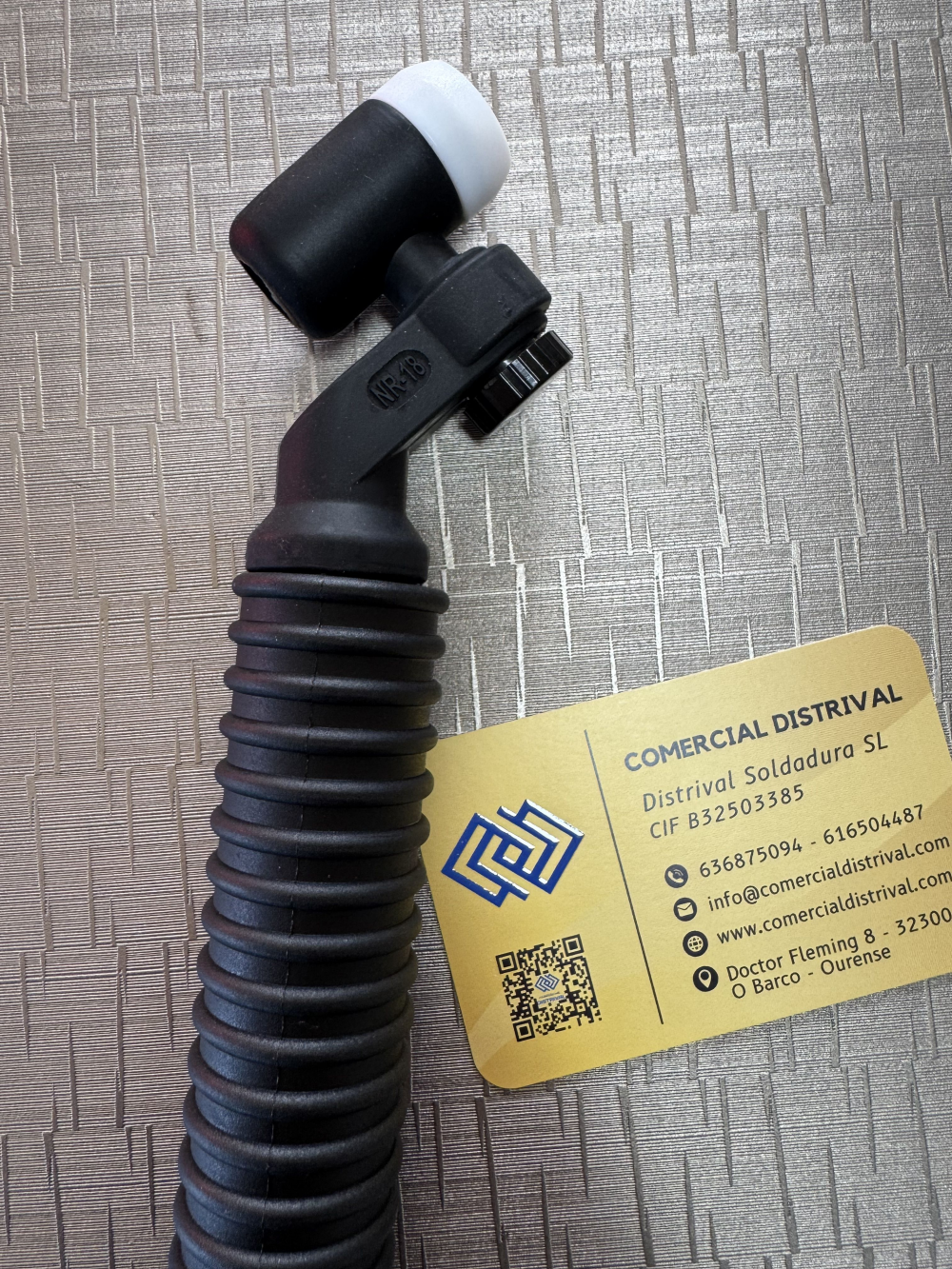 CUELLO TIG CABEZA NR 18 ARTICULADO