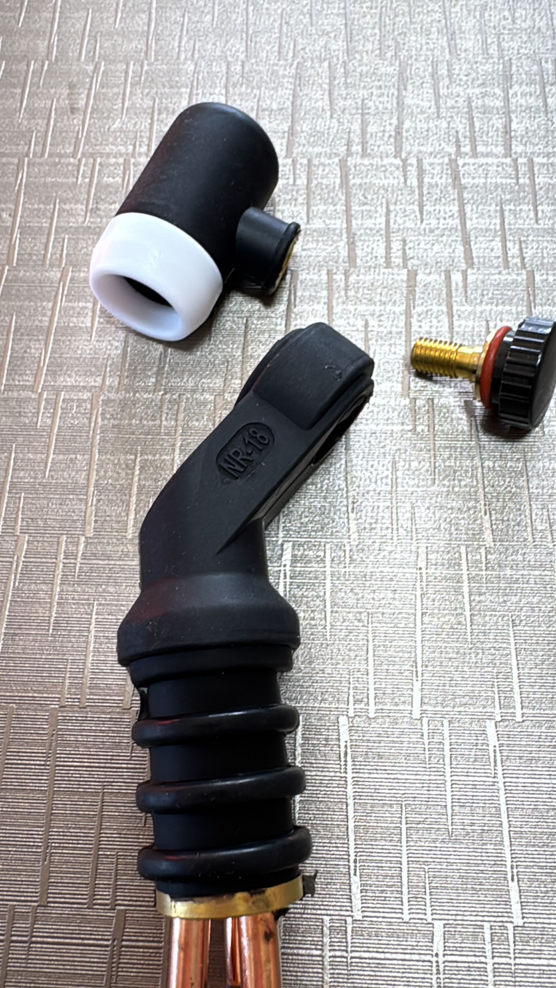 CUELLO TIG CABEZA NR 18 ARTICULADO