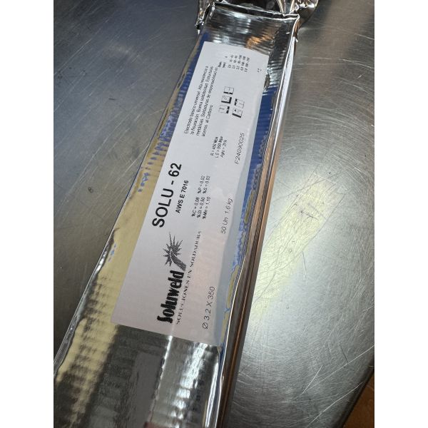 ELECTRODO BASICO 7016 SOLU 62 SOLUWELD 3,2mm