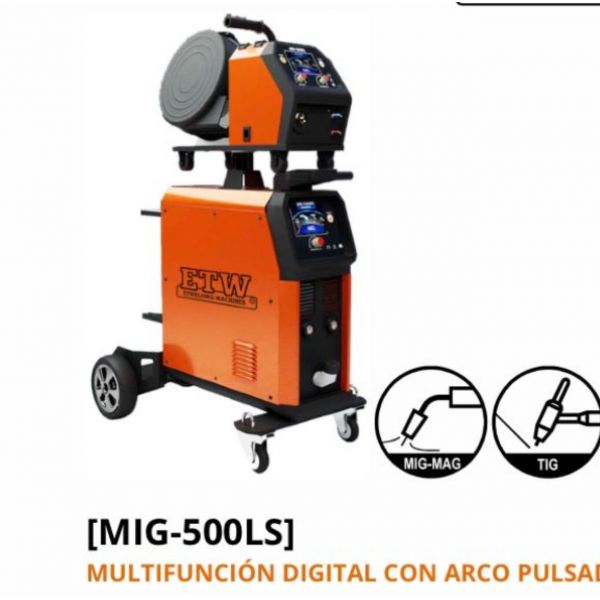 Soldador MIG-500 LS ETW DEVANADORA INDEPENDIENTE
