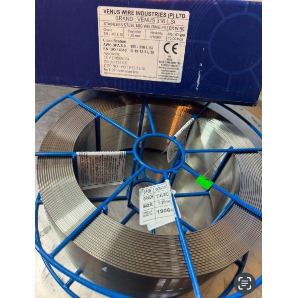 HILO ACERO INOXIDABLE 316 LSi (15 KG) 1,2MM