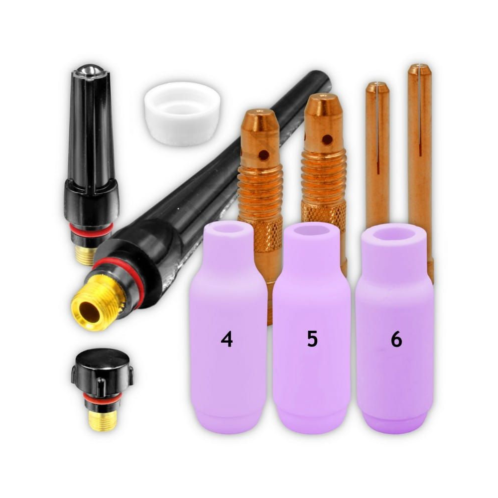 Repuestos TIG 11 pzs SR-17/18/26