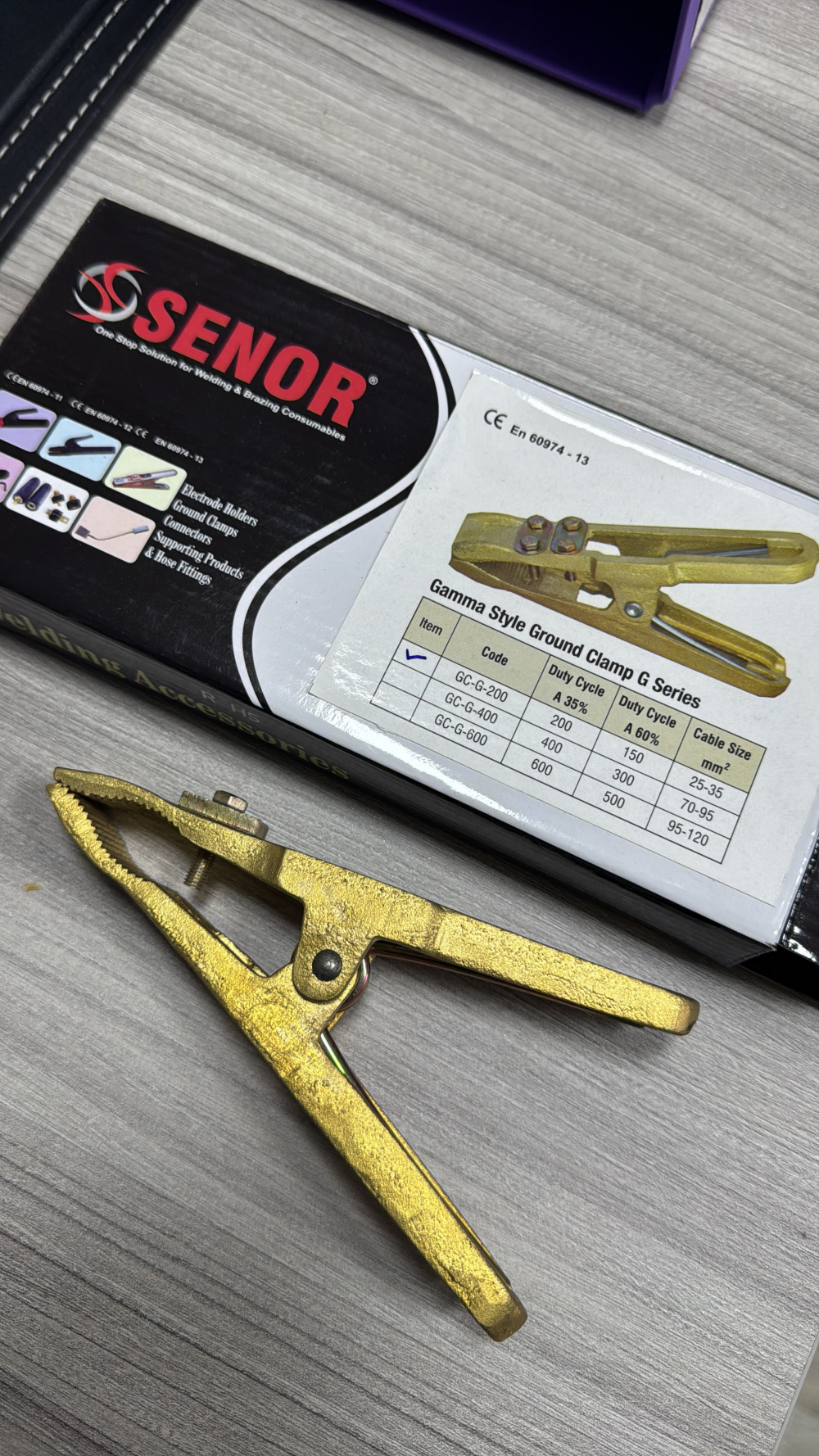 PINZA DE MASA SENOR 200A