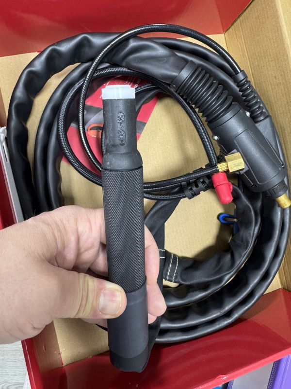 ANTORCHA TIG SR 20p CON 1 metro de piel